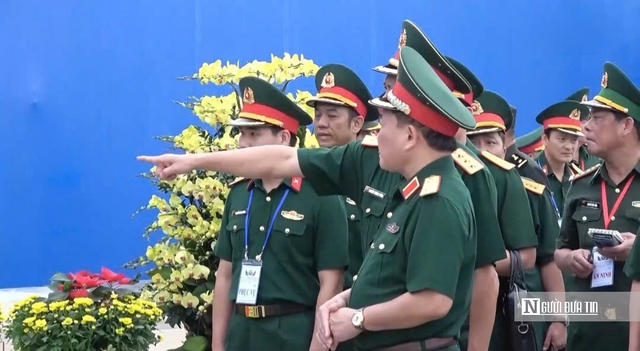 Thượng tướng Nguyễn Trường Thắng kiểm tra, tổng duyệt Giao lưu hữu nghị quốc phòng biên giới Việt Nam - Campuchia- Ảnh 2.