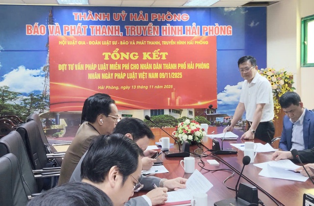 Chương trình tư vấn pháp luật miễn phí ở Hải Phòng "chạm tới trái tim" người yếu thế- Ảnh 2.