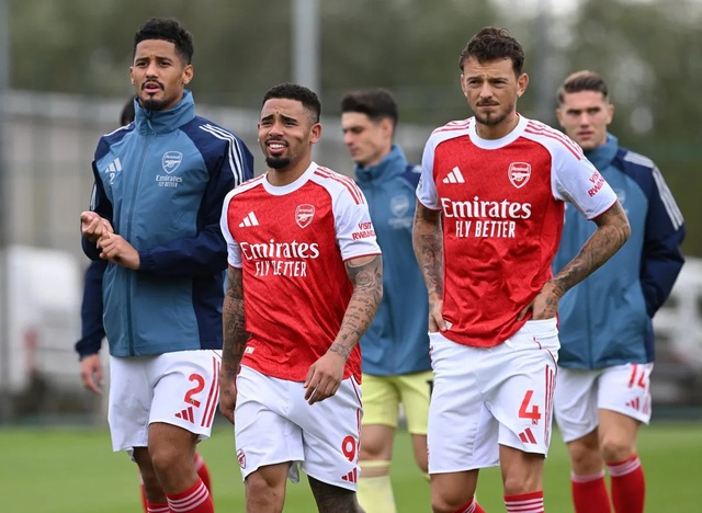 Tiền đạo Gabriel Jesus khẳng định không rời Arsenal lúc này - Ảnh 1.