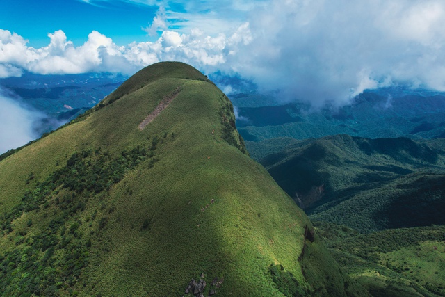 Mãn nhãn với biển mây, rừng rêu ma mị trên "nóc nhà" Quảng Trị - Ảnh 2.