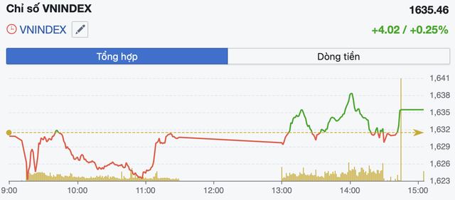 VN-Index lấy lại sắc xanh nhờ nhóm vốn hóa lớn, bất động sản bùng nổ thanh khoản - Ảnh 1.