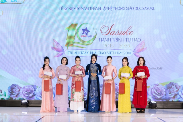 Hệ thống giáo dục Sasuke tổ chức kỉ niệm 10 năm thành lập - Ảnh 5.