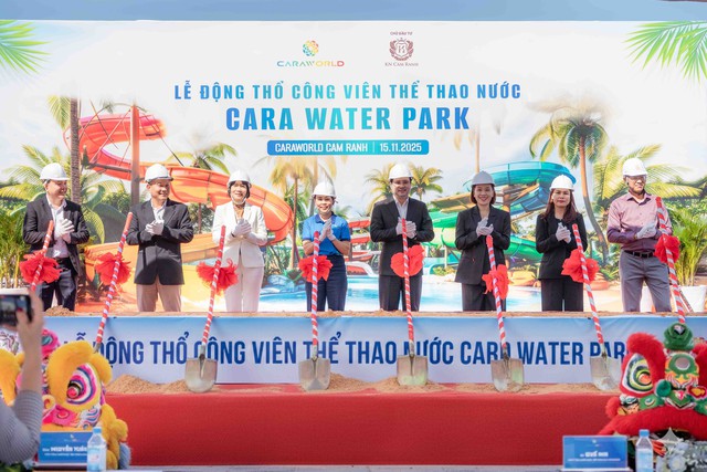 CaraWorld Cam Ranh động thổ công viên nước 6,7 ha - Ảnh 3.