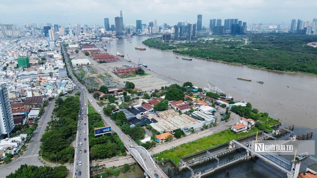 Cận cảnh công trình chống ngập hàng nghìn tỷ tại Tp.HCM  - Ảnh 2.