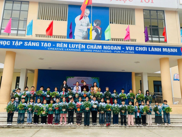 Trường Tiểu học Tân Mỹ: Nơi những ước mơ nhỏ được chắp cánh- Ảnh 3. Trường Tiểu học Tân Mỹ: Nơi những ước mơ nhỏ được chắp cánh- Ảnh 3.