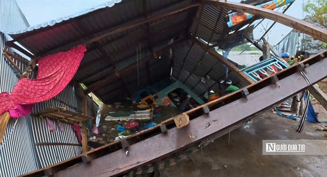 Sạt lở bờ Đông sông Hậu An Giang: Người dân thuật lại khoảnh khắc căn nhà “biến mất” trong vài giây - Ảnh 4.