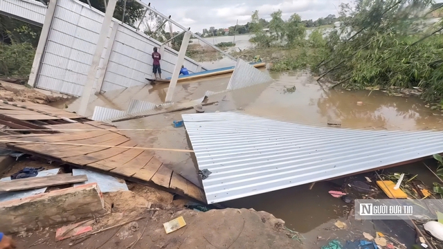 Sạt lở bờ Đông sông Hậu An Giang: Người dân thuật lại khoảnh khắc căn nhà “biến mất” trong vài giây - Ảnh 6.