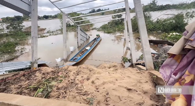 Sạt lở bờ Đông sông Hậu An Giang: Người dân thuật lại khoảnh khắc căn nhà “biến mất” trong vài giây - Ảnh 7.
