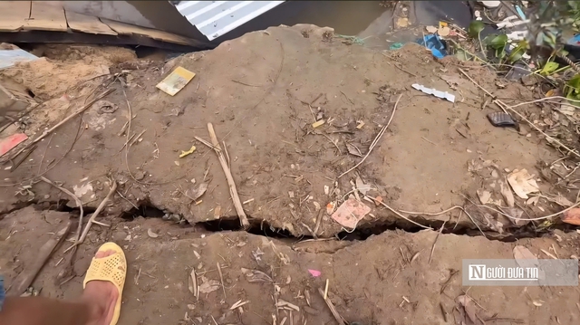 Sạt lở bờ Đông sông Hậu An Giang: Người dân thuật lại khoảnh khắc căn nhà “biến mất” trong vài giây - Ảnh 11.