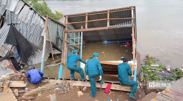 Sạt lở bờ Đông sông Hậu An Giang: Người dân thuật lại khoảnh khắc căn nhà “biến mất” trong vài giây - Ảnh 13.