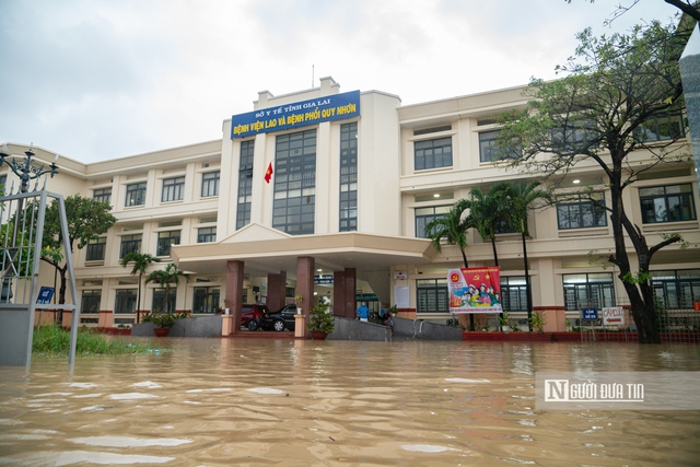 Mưa lớn ở Gia Lai, người dân sinh hoạt trong nước lũ- Ảnh 7. Mưa lớn ở Gia Lai, người dân sinh hoạt trong nước lũ- Ảnh 7.