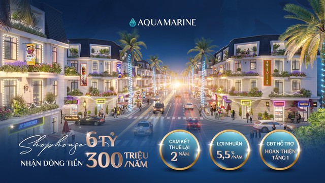 Shophouse Aquamarine Diễn Châu: Tài sản thật dẫn dắt nhu cầu đầu tư cuối năm - Ảnh 2.