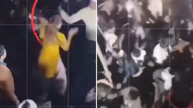 Ẩu đả trong đám cưới, vũ công bị gia đình chú rể đánh trên sân khấu - Ảnh 1.