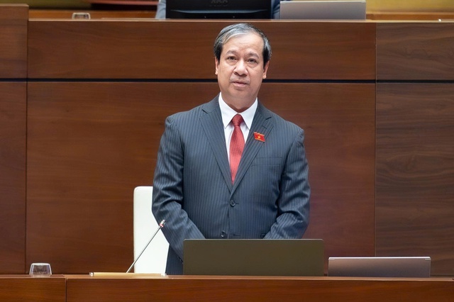 Bộ trưởng GD&ĐT: "Nhiệm vụ đối với nhà giáo rất vẻ vang nhưng cũng rất nặng nề"- Ảnh 1.