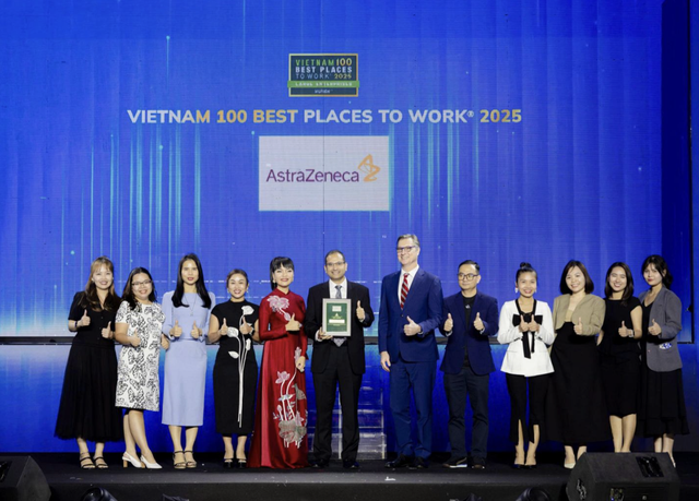 AstraZeneca Việt Nam lần thứ 7 vào top 100 nơi làm việc tốt nhất Việt Nam - Ảnh 1.