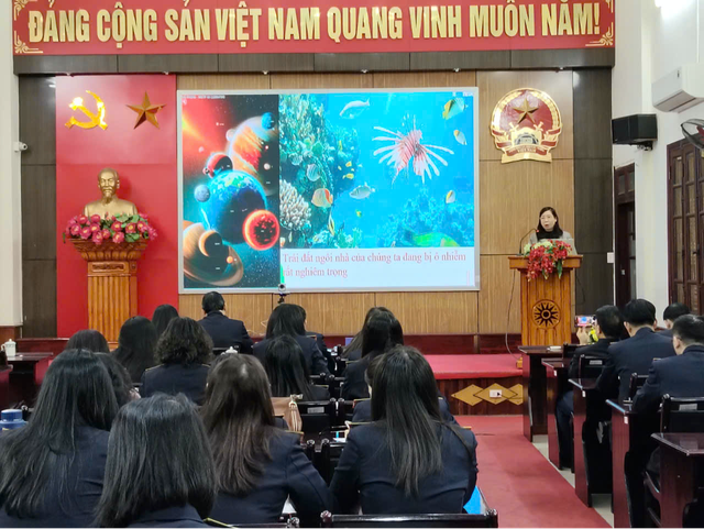 Hải Phòng: Đẩy mạnh lan tỏa nhận thức pháp luật về môi trường trong ngành Kiểm sát- Ảnh 2.