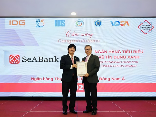 SeABank khẳng định dấu ấn bền vững với 2 giải thưởng Ng&acirc;n h&agrave;ng Việt Nam ti&ecirc;u biểu - Ảnh 1.