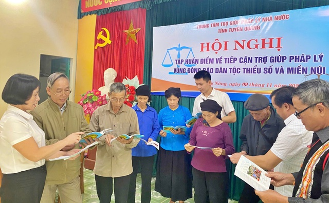 Tuyên Quang kiến nghị hoàn thiện cơ chế nâng cao hiệu quả Trợ giúp pháp lý- Ảnh 1.