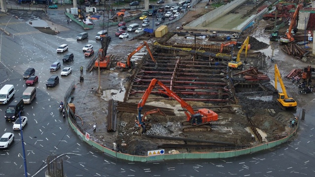 Hiện trạng nút giao thông 3.400 tỷ đồng ở Tp.HCM sau nhiều lần chậm tiến độ- Ảnh 11. Hiện trạng nút giao thông 3.400 tỷ đồng ở Tp.HCM sau nhiều lần chậm tiến độ- Ảnh 11.