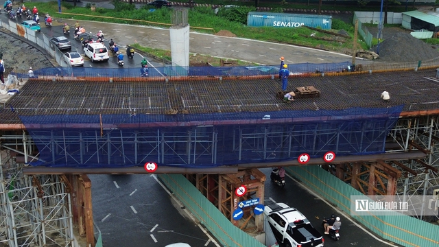 Hiện trạng nút giao thông 3.400 tỷ đồng ở Tp.HCM sau nhiều lần chậm tiến độ- Ảnh 2. Hiện trạng nút giao thông 3.400 tỷ đồng ở Tp.HCM sau nhiều lần chậm tiến độ- Ảnh 2.