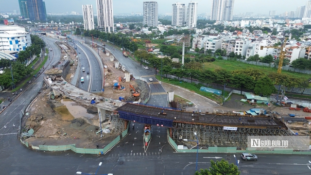 Hiện trạng nút giao thông 3.400 tỷ đồng ở Tp.HCM sau nhiều lần chậm tiến độ- Ảnh 3. Hiện trạng nút giao thông 3.400 tỷ đồng ở Tp.HCM sau nhiều lần chậm tiến độ- Ảnh 3.