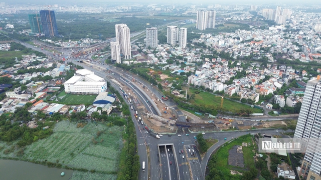 Hiện trạng nút giao thông 3.400 tỷ đồng ở Tp.HCM sau nhiều lần chậm tiến độ- Ảnh 4. Hiện trạng nút giao thông 3.400 tỷ đồng ở Tp.HCM sau nhiều lần chậm tiến độ- Ảnh 4.