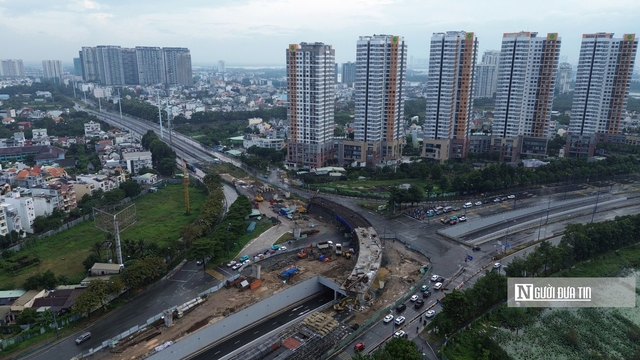 Hiện trạng nút giao thông 3.400 tỷ đồng ở Tp.HCM sau nhiều lần chậm tiến độ- Ảnh 7. Hiện trạng nút giao thông 3.400 tỷ đồng ở Tp.HCM sau nhiều lần chậm tiến độ- Ảnh 7.