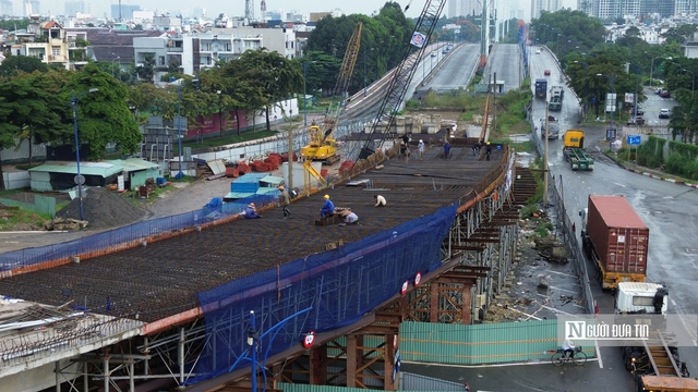 Hiện trạng nút giao thông 3.400 tỷ đồng ở Tp.HCM sau nhiều lần chậm tiến độ- Ảnh 13. Hiện trạng nút giao thông 3.400 tỷ đồng ở Tp.HCM sau nhiều lần chậm tiến độ- Ảnh 13.