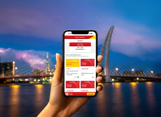 Nhận eSIM SkyFi miễn phí khi bay Vietjet quốc tế ngày cuối năm - Ảnh 1.
