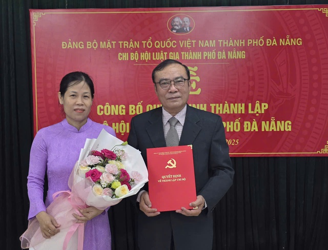 Chi bộ Hội Luật gia thành phố Đà Nẵng chính thức được thành lập - Ảnh 3.