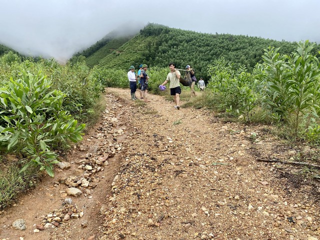 Cận cảnh ngọn núi sạt lở khiến một người chết ở Đà Nẵng- Ảnh 6. Cận cảnh ngọn núi sạt lở khiến một người chết ở Đà Nẵng- Ảnh 6.