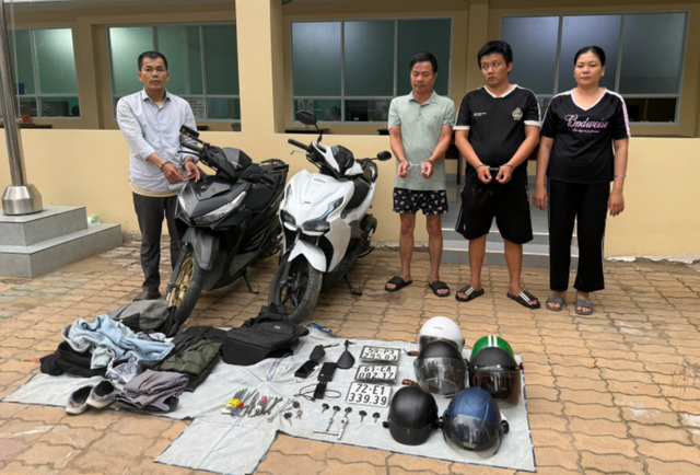 TP.HCM: Triệt phá đường dây trộm cắp và tiêu thụ xe máy chuyên nghiệp- Ảnh 1.