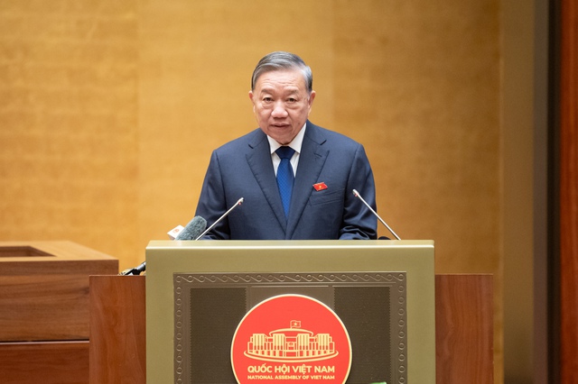Phát biểu của Tổng Bí thư Tô Lâm tại Quốc hội về dự thảo Văn kiện Đại hội XIV của Đảng - Ảnh 1.