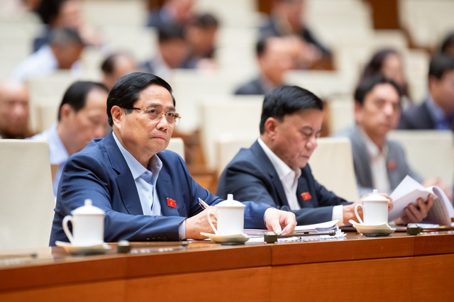 Phát biểu của Tổng Bí thư Tô Lâm tại Quốc hội về dự thảo Văn kiện Đại hội XIV của Đảng - Ảnh 2.