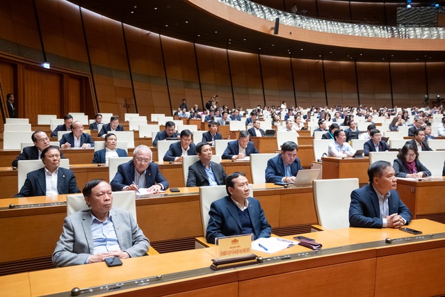 Phát biểu của Tổng Bí thư Tô Lâm tại Quốc hội về dự thảo Văn kiện Đại hội XIV của Đảng - Ảnh 3.