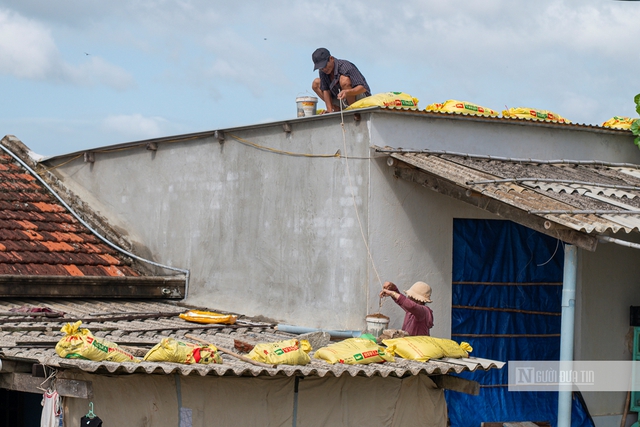 Đắk Lắk: Người dân hối hả phòng chống bão, tích trữ lương thực, tập kết cát chắn sóng ứng phó bão số 13- Ảnh 4. Đắk Lắk: Người dân hối hả phòng chống bão, tích trữ lương thực, tập kết cát chắn sóng ứng phó bão số 13- Ảnh 4.