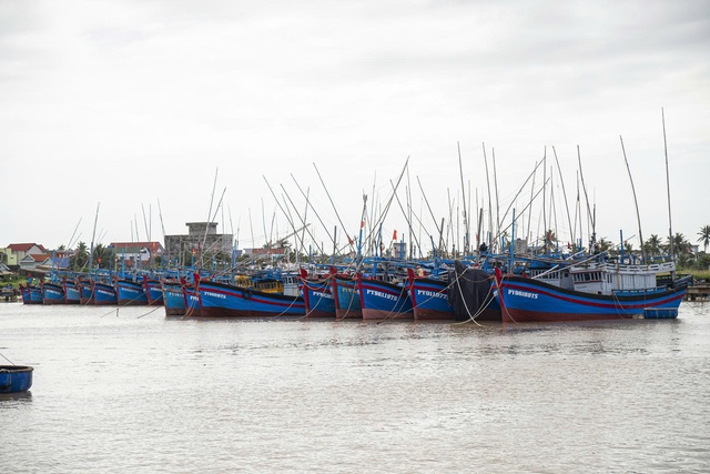 Đắk Lắk cấm biển, ngư dân hối hả tìm nơi tránh trú, neo đậu tàu, thuyền- Ảnh 2. Đắk Lắk cấm biển, ngư dân hối hả tìm nơi tránh trú, neo đậu tàu, thuyền- Ảnh 2.