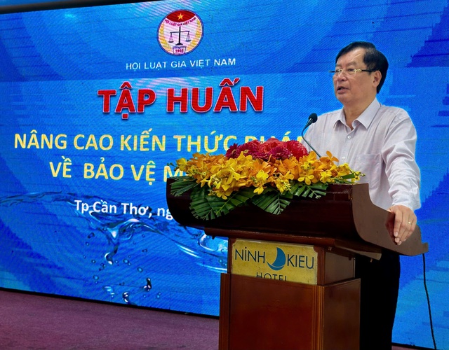 Hưởng ứng ngày Pháp luật Việt Nam 9/11, Hội Luật gia tổ chức tập huấn nâng cao kiến thức pháp luật về bảo vệ môi trường- Ảnh 1. Hưởng ứng ngày Pháp luật Việt Nam 9/11, Hội Luật gia tổ chức tập huấn nâng cao kiến thức pháp luật về bảo vệ môi trường- Ảnh 1.