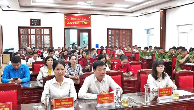 Lan tỏa tinh thần Ngày Pháp luật Việt Nam từ hội nghị tập huấn tại Lào Cai - Ảnh 1.