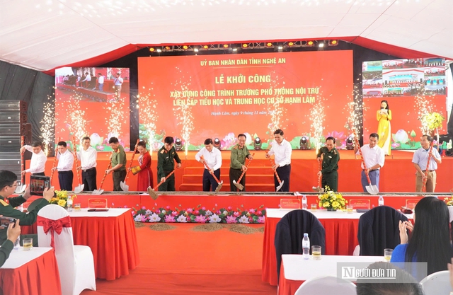 Nghệ An chủ động, đảm bảo lộ trình xây dựng các trường phổ thông liên cấp khu vực biên giới- Ảnh 1. Nghệ An chủ động, đảm bảo lộ trình xây dựng các trường phổ thông liên cấp khu vực biên giới- Ảnh 1.