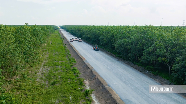 Cận cảnh Đường Hồ Chí Minh qua Tây Ninh “lột xác” sau thời gian dài đình trệ - Ảnh 4.