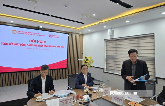 Chủ tịch Hội Luật gia Việt Nam đồng chủ trì Hội nghị tổng kết Cụm thi đua lĩnh vực Pháp luật – Y tế - Môi trường, UBTWMTTQ Việt Nam- Ảnh 5. Chủ tịch Hội Luật gia Việt Nam đồng chủ trì Hội nghị tổng kết Cụm thi đua lĩnh vực Pháp luật – Y tế - Môi trường, UBTWMTTQ Việt Nam- Ảnh 5.