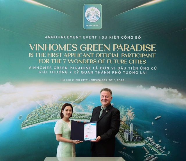 “Hiệu ứng Kỳ quan” và cú nhảy vọt về giá trị của “viên ngọc quý” Vinhomes Green Paradise - Ảnh 1.