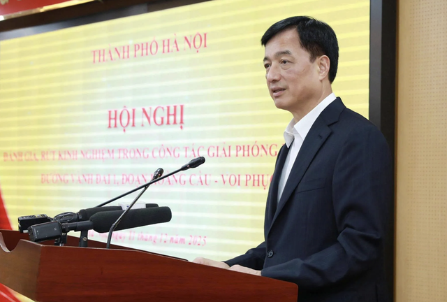 Bí thư Hà Nội: Phân rõ trách nhiệm, tạo đồng bộ để thúc tiến độ các dự án- Ảnh 1. Bí thư Hà Nội: Phân rõ trách nhiệm, tạo đồng bộ để thúc tiến độ các dự án- Ảnh 1.