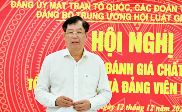 Đảng bộ Hội Luật gia Việt Nam: Hoàn thành suất sắc nhiệm vụ năm 2025 - Ảnh 4.