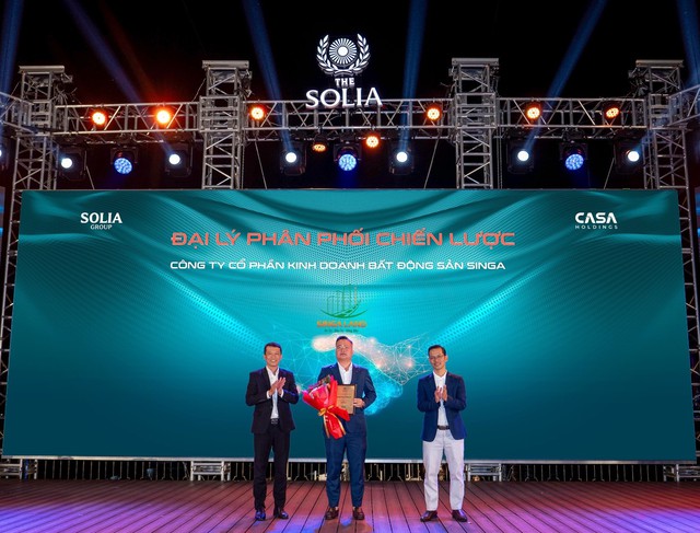 SINGA LAND và Solia Group ký kết hợp tác phân phối chiến lược phân khu Apollo By The Solia - Ảnh 1.