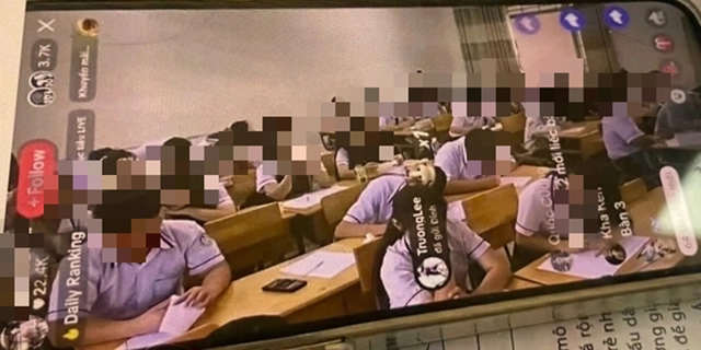 X&aacute;c minh nữ gi&aacute;o vi&ecirc;n livestream học sinh l&agrave;m b&agrave;i thi cho 4.000 người theo d&otilde;i - Ảnh 1.