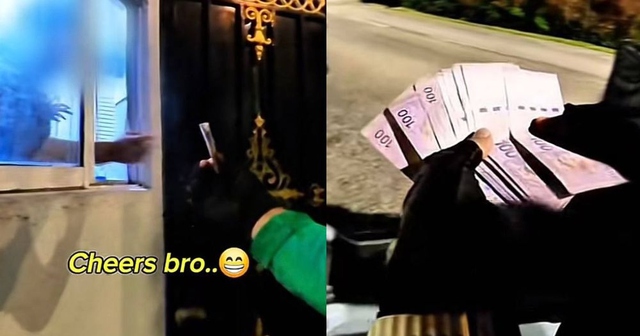 Shipper sốc nặng khi nhận được 6,4 triệu đồng tiền boa sau khi giao đơn h&agrave;ng - Ảnh 1.