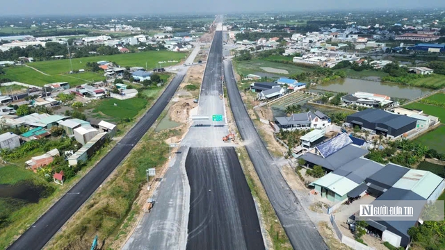 Vành đai 3 Tp.HCM đoạn qua Tây Ninh chưa thông xe kỹ thuật như kế hoạch- Ảnh 2. Vành đai 3 Tp.HCM đoạn qua Tây Ninh chưa thông xe kỹ thuật như kế hoạch- Ảnh 2.