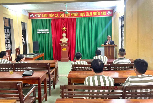 Hội Luật gia tỉnh Thanh Hoá: Trang bị "hành trang pháp lý" cho phạm nhân- Ảnh 1. Hội Luật gia tỉnh Thanh Hoá: Trang bị "hành trang pháp lý" cho phạm nhân- Ảnh 1.